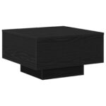 vidaXL Stôl do obývačky Čierna Dub 55x55x31 cm Kompozitné drevo – Obrázok 5