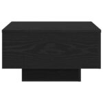 vidaXL Stôl do obývačky Čierna Dub 55x55x31 cm Kompozitné drevo – Obrázok 6