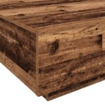 vidaXL Konferenčný stolík Staré drevo 55 x 55 x 31 cm Kompozitné drevo – Obrázok 9