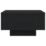 vidaXL Konferenčný stolík s LED svetlami Čierna Dub 55x55x31 cm – Obrázok 6