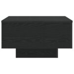 vidaXL Konferenčný stolík s LED svetlami Čierna Dub 55x55x31 cm – Obrázok 7