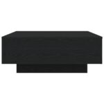 vidaXL Konferenčný stolík Čierny dub 80 x 80 x 31 cm Kompozitné drevo – Obrázok 6