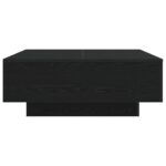 vidaXL Konferenčný stolík Čierny dub 80 x 80 x 31 cm Kompozitné drevo – Obrázok 7