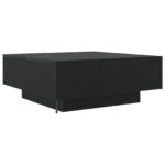 vidaXL Konferenčný stolík Čierny dub 80 x 80 x 31 cm Kompozitné drevo – Obrázok 8