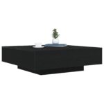 vidaXL Konferenčný stolík Čierny dub 100 x 100 x 31 cm – Obrázok 3