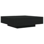 vidaXL Konferenčný stolík Čierny dub 100 x 100 x 31 cm – Obrázok 5
