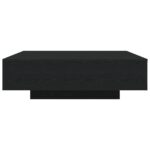 vidaXL Konferenčný stolík Čierny dub 100 x 100 x 31 cm – Obrázok 6