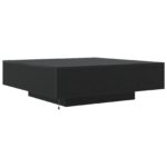 vidaXL Konferenčný stolík Čierny dub 100 x 100 x 31 cm – Obrázok 8