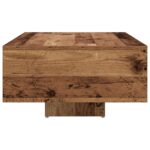 vidaXL Konferenčný stolík Staré drevo 85 x 55 x 31 cm Kompozitné drevo – Obrázok 7