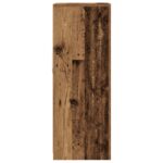 vidaXL Komoda s LED osvetlením Staré drevo 41x37x100 cm – Obrázok 7