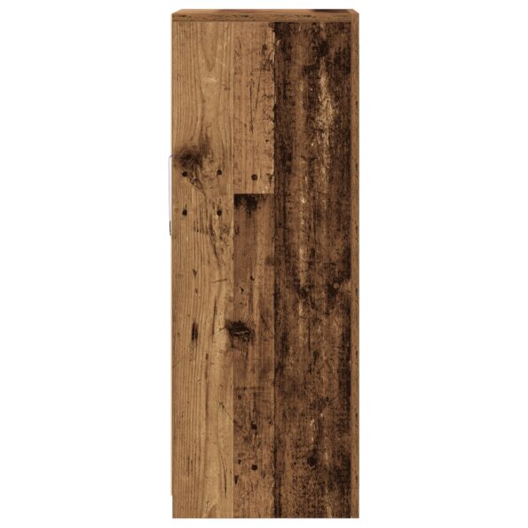 vidaXL Komoda s LED osvetlením Staré drevo 41x37x100 cm – Obrázok 7