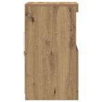 vidaXL LED komoda Remeselný dub 41 x 37 x 67 cm Kompozitné drevo – Obrázok 7