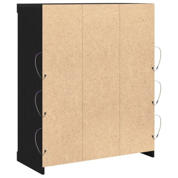 863050_7.jpg vidaXL Komoda s LED osvetlením čierny dub 41x37x100 cm – Obrázok 7