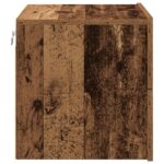 vidaXL Nočný stolík 2 pcs Staré drevo 50 x 39 x 41 cm Kompozitné drevo – Obrázok 9