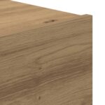 vidaXL Nočný stolík Remeselný dub 50 x 39 x 41 cm Kompozitné drevo – Obrázok 12