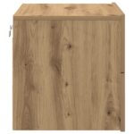 vidaXL Nočný stolík Remeselný dub 50 x 39 x 41 cm Kompozitné drevo – Obrázok 7