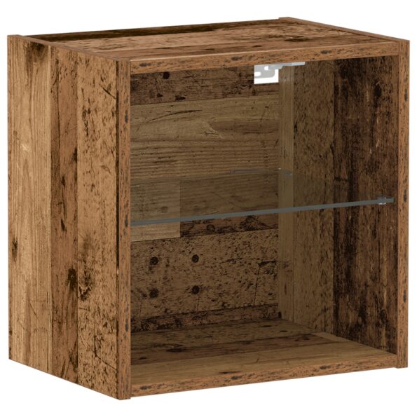 863090_2.jpg vidaXL Floating Shelf Staré Dřevo 40x28,5x40 cm Zmontované Dřevo – Obrázok 2