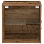 vidaXL Floating Shelf Staré Dřevo 40x28,5x40 cm Zmontované Dřevo – Obrázok 5