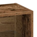 vidaXL Floating Shelf Staré Dřevo 40x28,5x40 cm Zmontované Dřevo – Obrázok 8