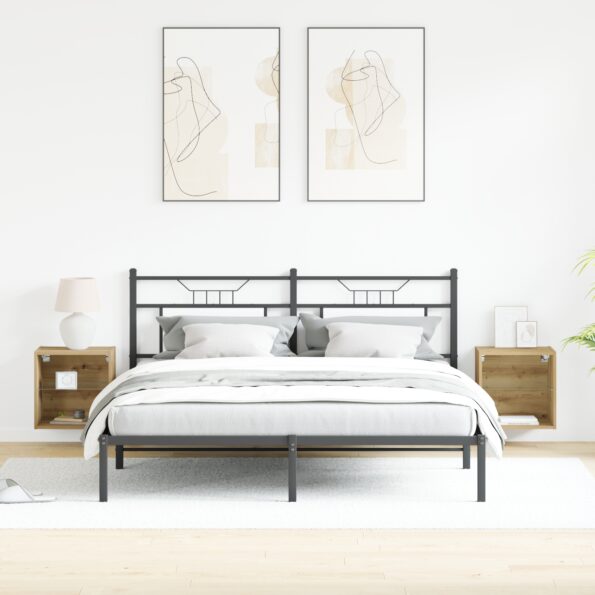 863093_5.jpg vidaXL Plávajúca polica 2 ks Umelecký dub 40x28,5x40 cm Kompozitné drevo – Obrázok 5
