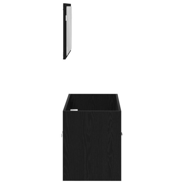 vidaXL 2-dielna kúpeľňová nábytková súprava čierny dub z umelého dreva – Obrázok 7
