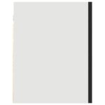 vidaXL Závesná skrinka v čiernom dube - 60x31x60 cm – Obrázok 8