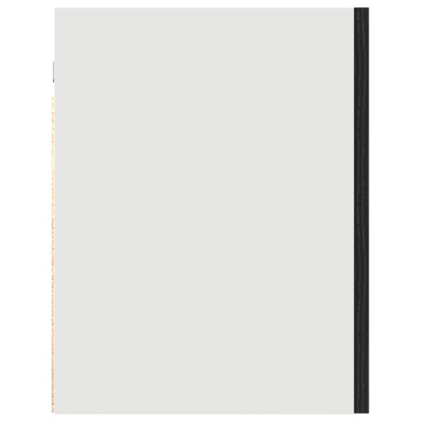 vidaXL Závesná skrinka v čiernom dube - 60x31x60 cm – Obrázok 8