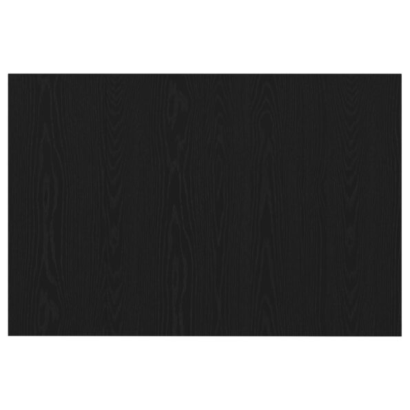 vidaXL Čelo postele Čierny dub 120x1,5x80 cm Drevotrieska – Obrázok 4