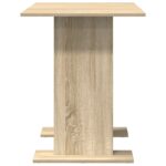 vidaXL Jedálenský stôl Sonoma dub 110 x 60 x 75 cm Kompozitné drevo – Obrázok 6
