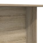 vidaXL Jedálenský stôl Sonoma dub 110 x 60 x 75 cm Kompozitné drevo – Obrázok 8