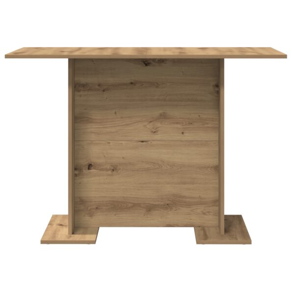 vidaXL Jedálenský stôl Artisan Oak 110x60x75 cm Kompozitné drevo – Obrázok 5
