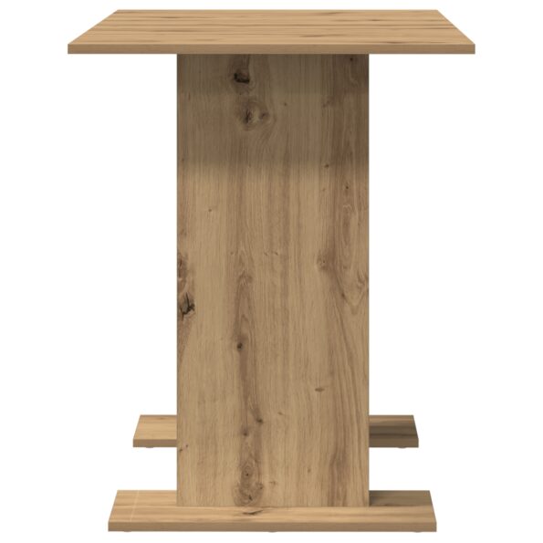 vidaXL Jedálenský stôl Artisan Oak 110x60x75 cm Kompozitné drevo – Obrázok 6