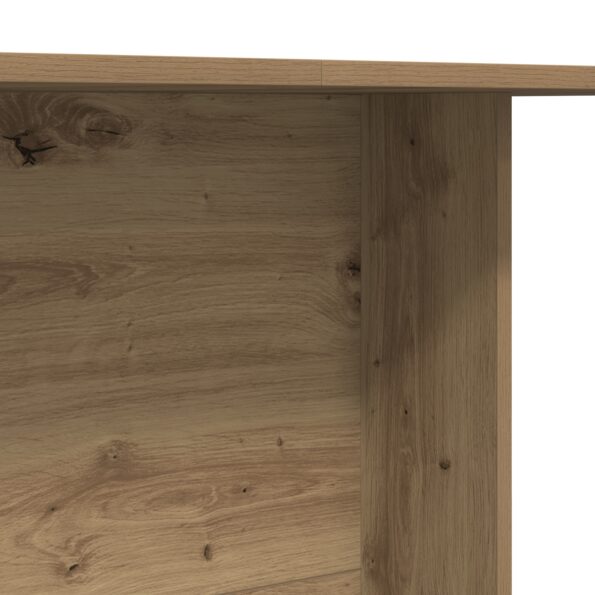 vidaXL Jedálenský stôl Artisan Oak 110x60x75 cm Kompozitné drevo – Obrázok 8