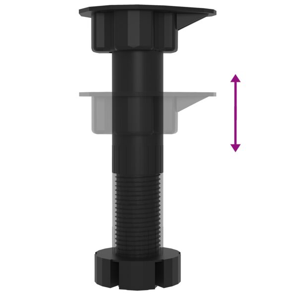 vidaXL Skrinka s zásuvkou v čiernej dubovej farbe, 80x46x81.5 cm, vyrobená z kompozitného dreva – Obrázok 11
