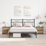 vidaXL Nočný stolík 2 ks Artizánsky dub 45x34x44,5 cm Kompozitné drevo