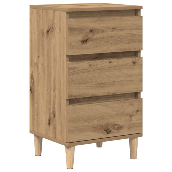 863428_2.jpg vidaXL Nočný stolík z umelého duba 40x35x70 cm – Obrázok 2