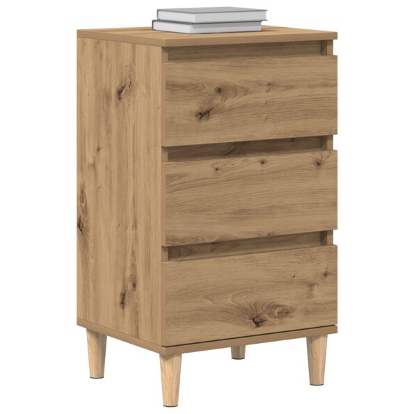 863428_3.jpg vidaXL Nočný stolík z umelého duba 40x35x70 cm – Obrázok 3