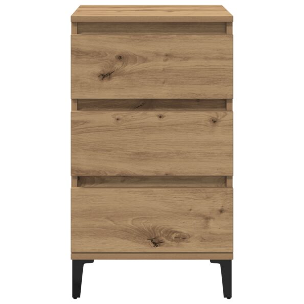vidaXL Nočný stolík Artisan Oak 40x35x70 cm Kompozitné drevo – Obrázok 6