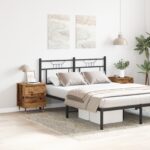 vidaXL Nočné stolíky 2 ks Starej dreviny 40x35x50 cm Zosilnené drevo – Obrázok 4