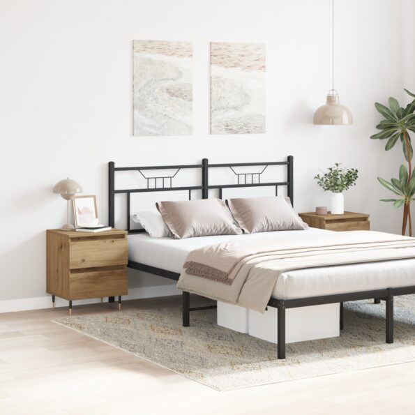 vidaXL Nočné stolíky 2 ks Artisan Dub 40x35x50 cm Kompozitné drevo – Obrázok 4