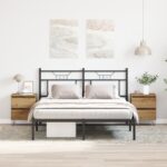 vidaXL Nočný stolík 2 pcs dub artisan 40 x 35 x 50 cm Kompozitné drevo