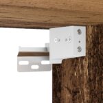 vidaXL Nočný stolík Závesný Staré drevo 35x35x20 cm – Obrázok 10