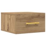 vidaXL Nočný stolík Remeselný dub 35 x 35 x 20 cm Kompozitné drevo – Obrázok 2