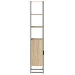 vidaXL Kúpeľňová skriňa Sonoma 33 x 33 x 185,5 cm Kompozitné drevo – Obrázok 6