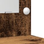 vidaXL Toaletný stolík Staré drevo 78,5 x 41 x 135 cm Kompozitné drevo – Obrázok 9