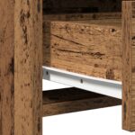 vidaXL Toaletný stolík Staré drevo 50 x 41 x 135 cm Kompozitné drevo – Obrázok 10