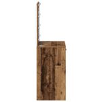 vidaXL Toaletný stolík Staré drevo 50 x 41 x 135 cm Kompozitné drevo – Obrázok 6