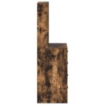 vidaXL Vysoký stolík Dymený Dub 40x41x135 cm Kompozitné drevo – Obrázok 7