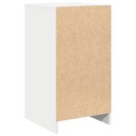 vidaXL Komoda Biela 40x41x75 cm Zložená z drevotriesky – Obrázok 6