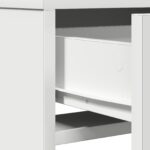 vidaXL Toaletný stolík Biela 50 x 41 x 135 cm Kompozitné drevo – Obrázok 10